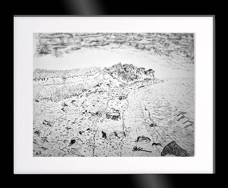 Dirk Nienemann, Künstler Holzkohlezeichnungen, Lehrte Hannover, Drucke Holzkohlezeichnungen,Abstrakte, Landschaft, Stillleben
